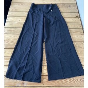 NEW Veteks Wide Leg Pants Size 40 Women’s Black Pull On